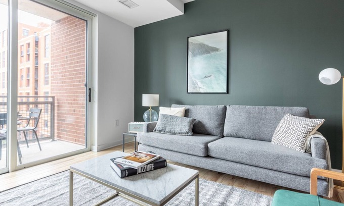 Near Northeast Apartment | Smart NoMa 1BR w/Gym, Doorman, Garden, nr. Capitol Hill, by Blueground