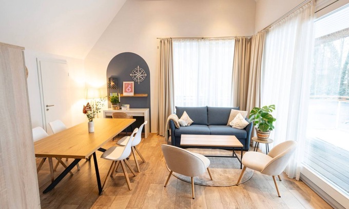 Bad Zwischenahn Apartment | SmartFewo: Himmelsträumer | Penthouse | Sauna - Residence by the small sea