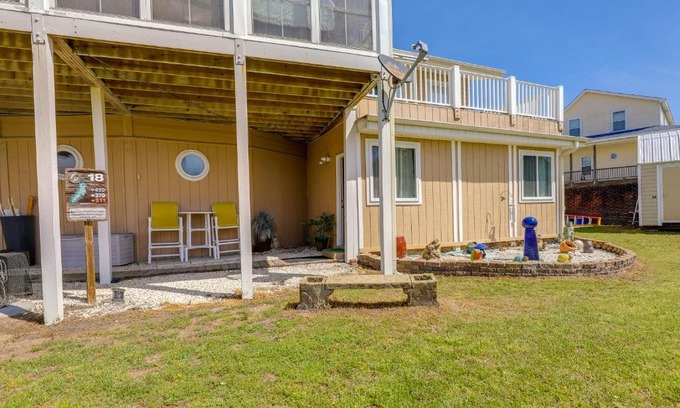 Sneads Ferry Apartment | Sneads Ferry Vacation Rental Studio with Water Views