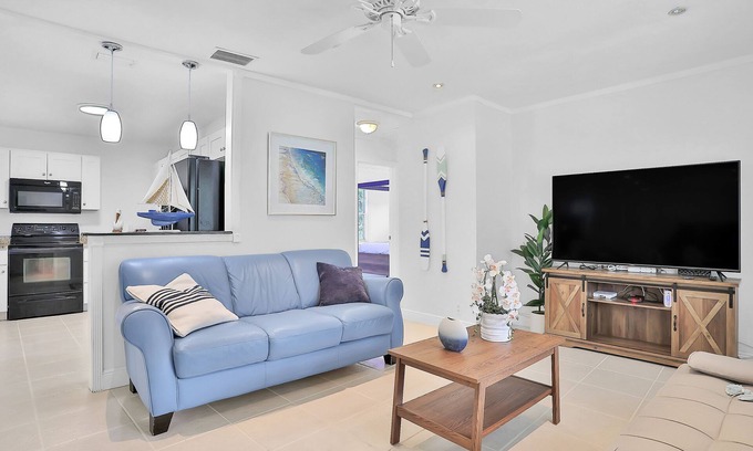 Vero Beach South House | Snowbird-Friendly Home with Central AC, WiFi, Washer/Dryer & Patio