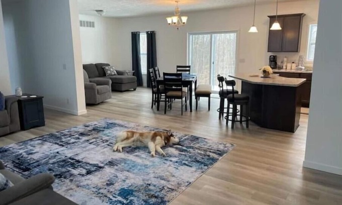 Gaylord House | Snowmobile from your door-WIRELESS WIFI- SMART TV TO STREAM- RELAX-DOG FRIENDLY