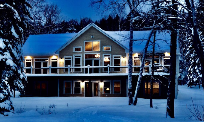 Sinclair House | Snowmobilers Winter Wonderland!