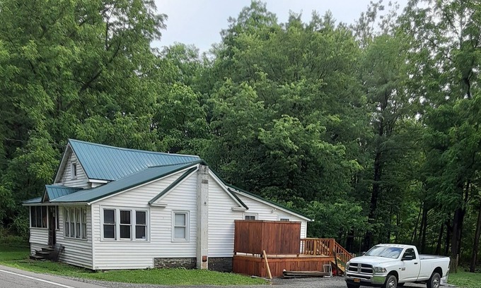 Newfield Other | Snyder Homestead on the banks of the Cayuga inlet stream just south of Ithaca.