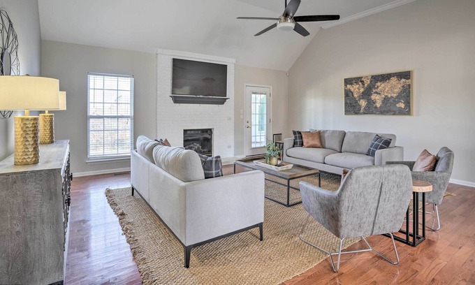 Soddy-Daisy House | Soddy-Daisy Retreat w/ Grill + Screened Patio