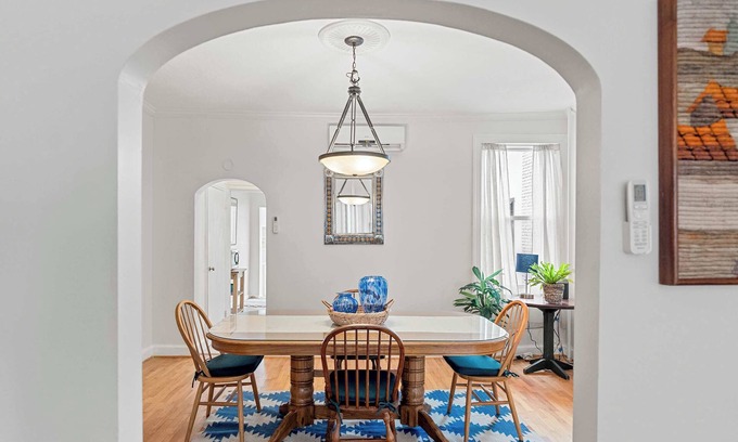 Eckington House | Sojourn Classic DC Rowhouse with Parking