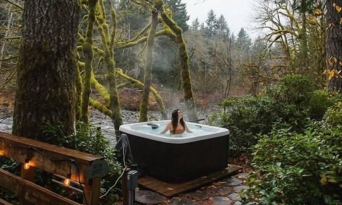 Beaver Cabin | Sol Duc Serenity - River Front- Hot Tub - Olympic National Park