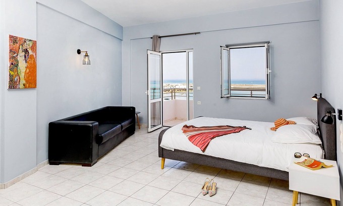 Gouves Hotel | Sole Mare Seaside Apts- Seaview studio (1)