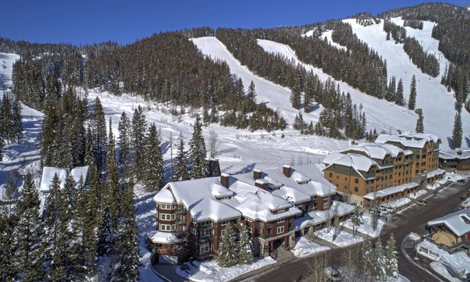 Whitefish Condo | Some of the best direct ski access on the mountain! 2 bedroom with beautiful valley views!