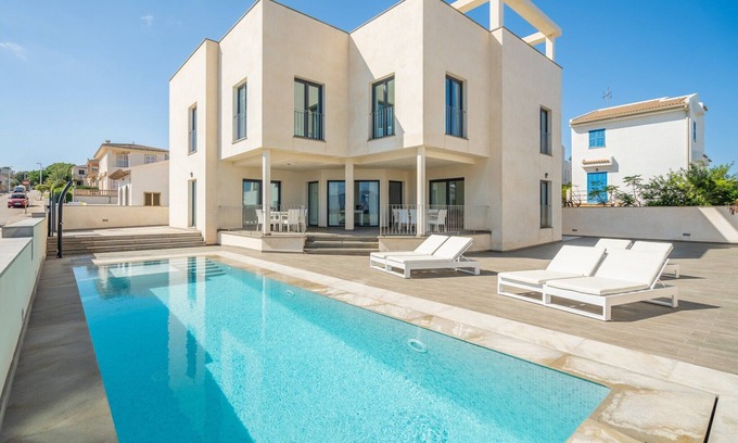 Son Serra de Marina Villa | Son Serra Paradise, Beachfront Villa with Pool
