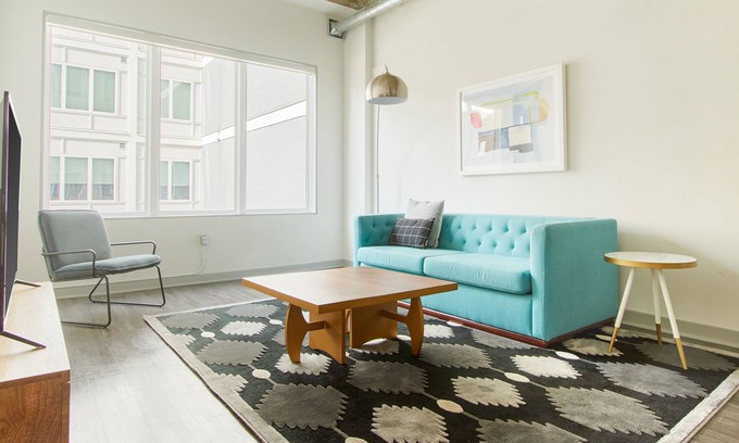 SoNo Apartment | Sonder at 549 Peachtree | Spacious Two-Bedroom Apartment w/ Balcony