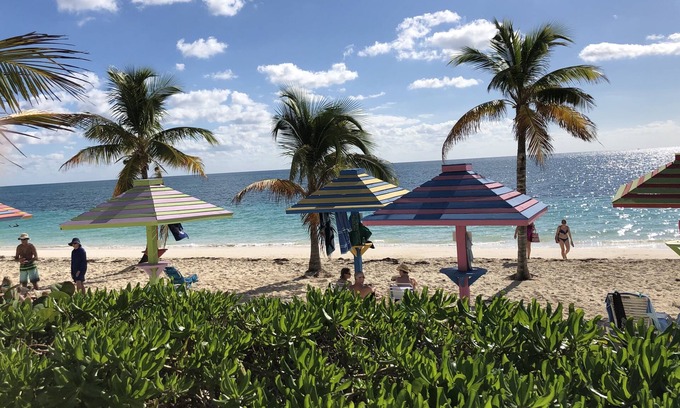 Williams Town Condo | Sophisticated And Sleek Ocean Front Accommodations!