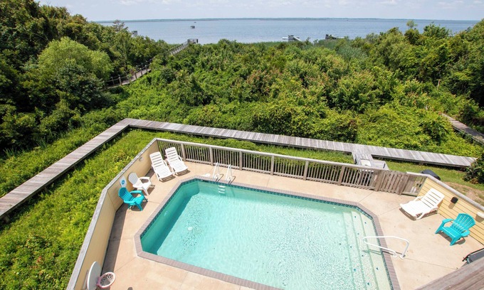 Monteray Shores House | Soundfront, Sound Views, Private Pool, Shared Pier, MS15, Loggerhead Lagoon