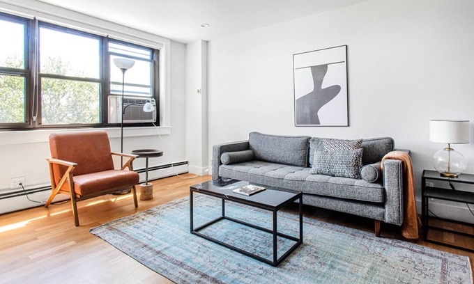 Telegraph Hill Apartment | South Boston 2BR w/ W/D, steps from Carson & M St. Beach by Blueground