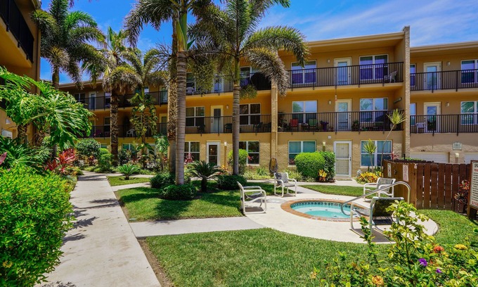 South Padre Island Condo | South Padre Island Gulf Getaway W/Pool 2 Bedroom Condo by RedAwning