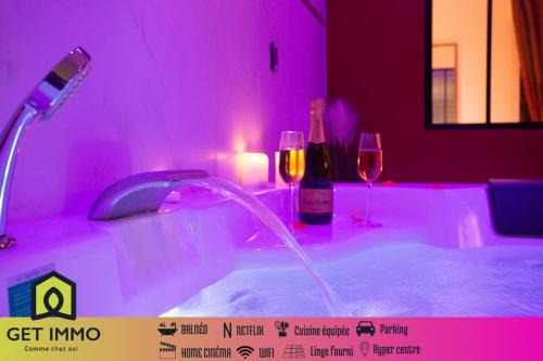 Sainte-Anne - Faubourg Noyon Apartment | Spa & Détente - Cinéma - Parking - Gare