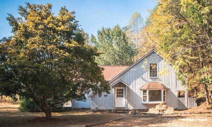 Reliance Other | Spacious 4-bedroom farmhouse with 20 acres surrounded by a whitewater creek.