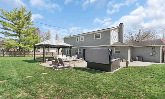 Indianapolis House | Spacious 5-bedroom house in delightful Indianapolis wit hot tub and gameroom!