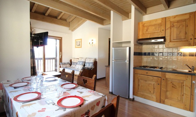 Aussois Apartment | Spacious apartment in Aussois for 6 people