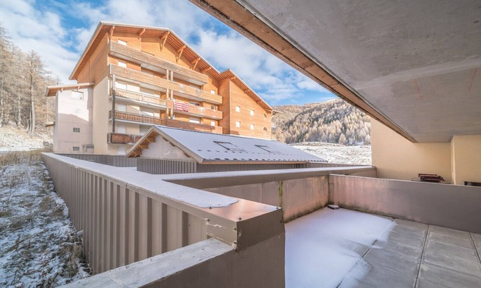 Allos Apartment | Spacious apt 4/6 ppl near the ski runs