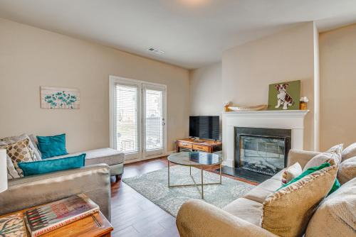 Church Street House | Spacious Atlanta Home with Yard and Charcoal Grill!