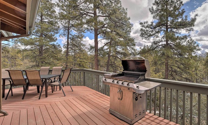 Highland Pines Cabin | Spacious Cabin Vacation Rental in Prescott!