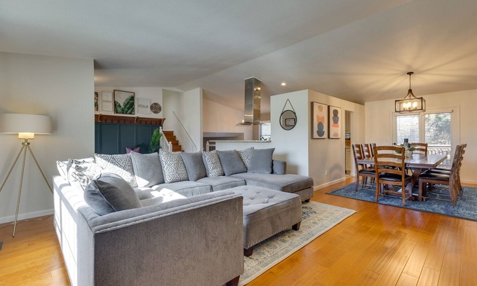 Gleneagle House | Spacious Colorado Springs Home with Fire Pit!