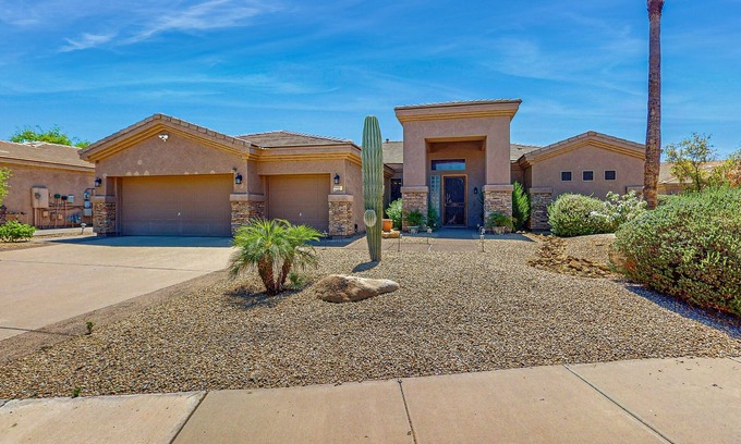 Palm Valley House | Spacious, elegant home w/large yard, private heated pool & pool spa, & grill