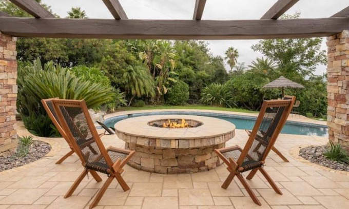 Central Escondido House | Spacious Family Home Sleeps 12, Pool/Hot tub, Serene getaway at Casa de Adobe