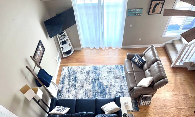 Grand Haven Condo | Spacious Grand Haven Getaway