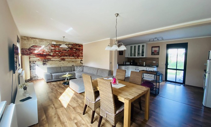 Senftenberg House | Spacious holiday home on Senftenberger See with 2 terraces