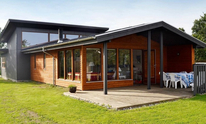 Bjert House | Spacious Holiday Home in Bjert with Sauna