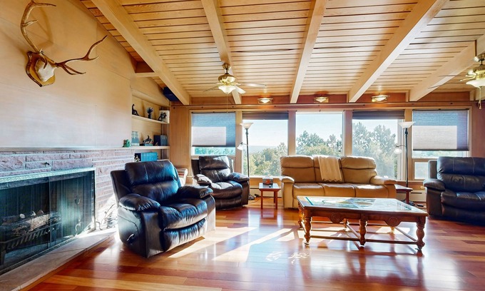 Broadmoor House | Spacious home with great views, patio & game room - nestled in the moutain