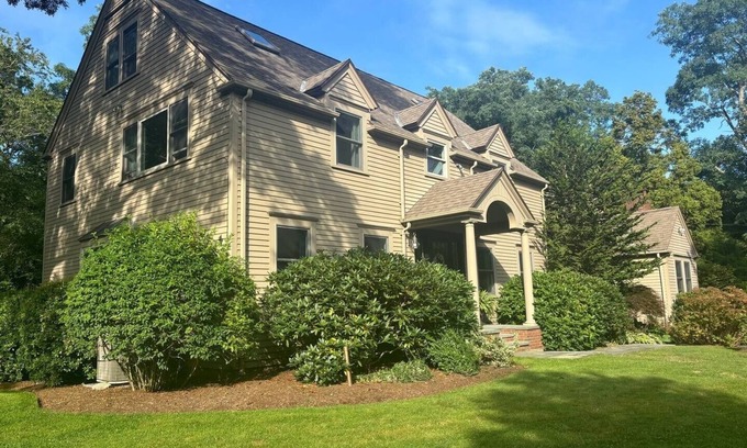 Falmouth House | Spacious Home with Private Beach Access, Near Downtown Falmouth & Woods Hole