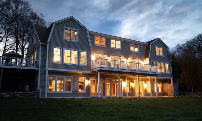 West Tisbury House | Spacious Island Sanctuary with Lotus Pond