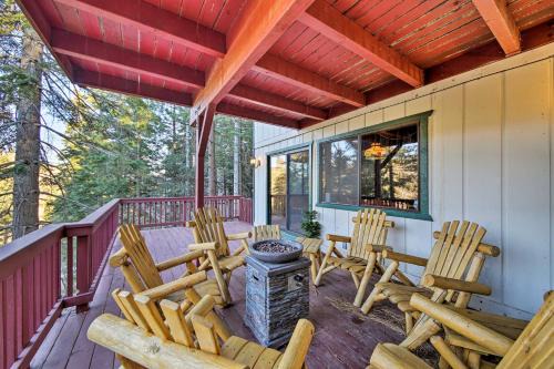 Lake Arrowhead House | Spacious Lake Arrowhead Home with 2 Decks and Views