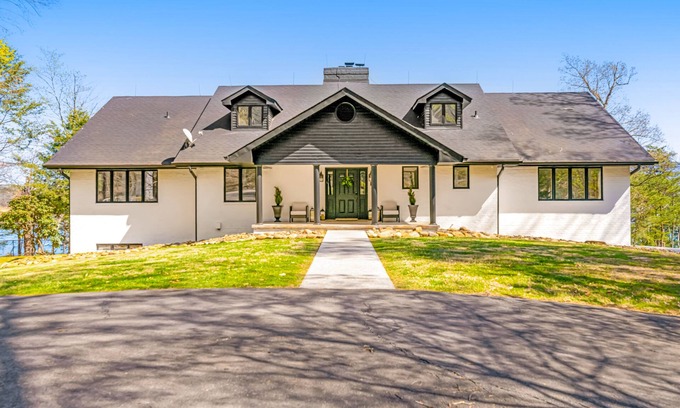 Dandridge House | Spacious lakefront escape w/free attraction tickets, hot tub, & amazing views
