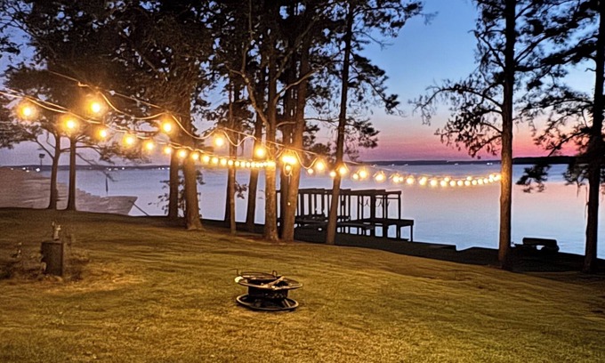 West Livingston House | Spacious Lakefront Getaway: Pet-Friendly Retreat w/Dock and Stunning Lake Views