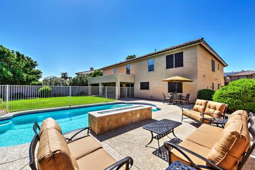 Litchfield Park House | Spacious Litchfield Park Home with Yard, Heated Pool