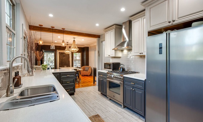Weequahic House | Spacious New Jersey Home: Pool & Fire Pit!