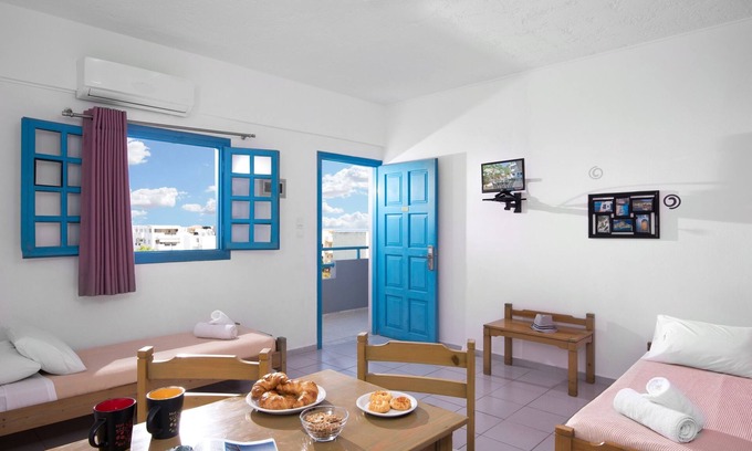 Limenas Chersonisou Apartment | Spacious One Bedroom Apt with Lovely Mountain View