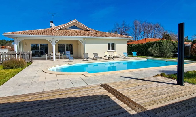 Lege-Cap-Ferret Villa | Spacious peaceful villa with large swimming pool
