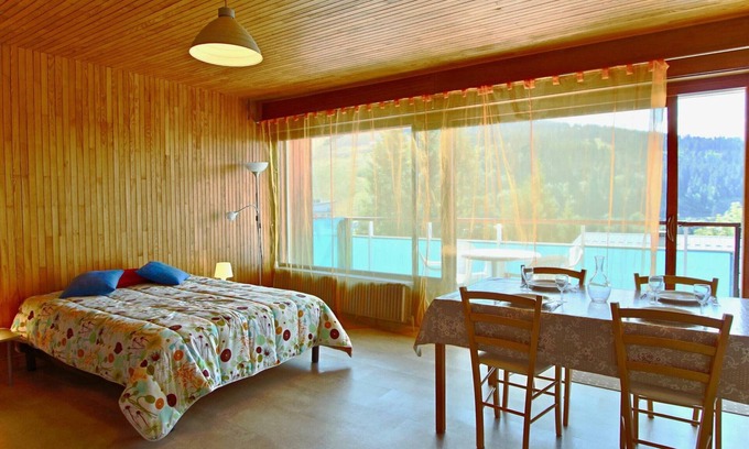 Chamrousse Apartment | Spacious Renovated Studio for 4 with South-Facing Balcony in Chamrousse