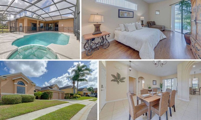Legacy Park House | Spacious Resort Style Home | Pool | Mins to Disney.