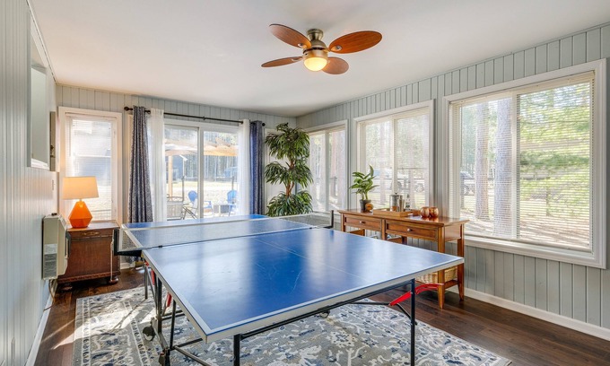 Higgins Lake House | Spacious Retreat w/Games, 0.7 Mi to Higgins Lake!