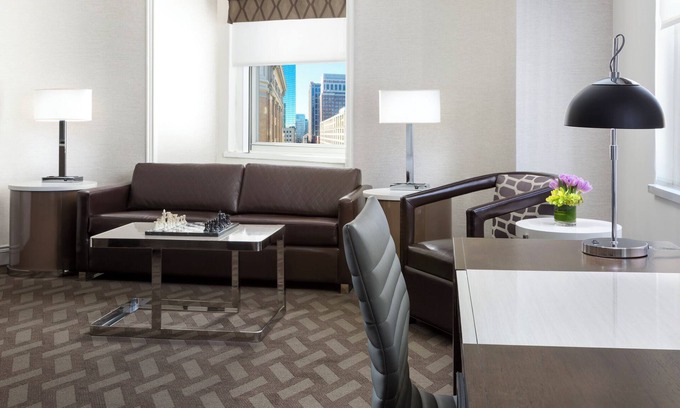 Downtown Boston Hotel | Spacious Room Perfect For Boston Stay | Right off Boston Theater District
