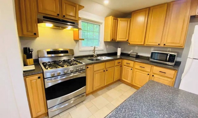 Geyser Crest House | Spacious Saratoga Home Near SPAC & Track | Dogs