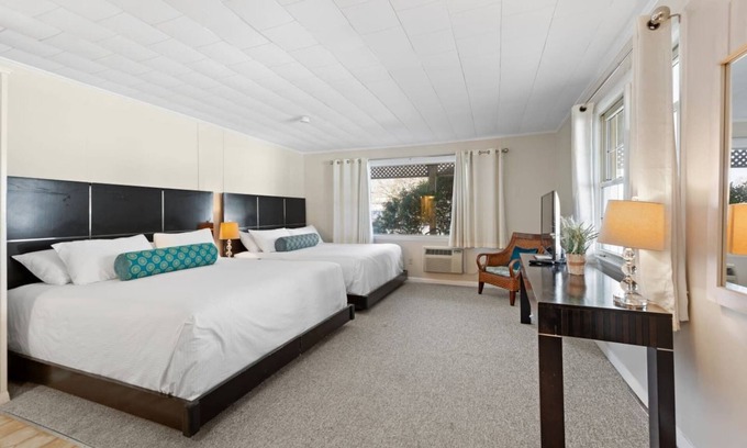 Falmouth Heights Apartment | Spacious Two Queen Suite, First Floor Comfort