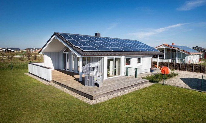 Wesselburenerkoog House | Spacious * vacation home, with whirlpool, sauna & garden on the nearby sea dike