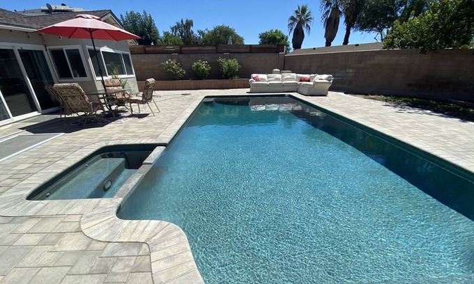 Simi Valley Villa | Spacious Villa Pool Billiards King Beds Chef's Kitchen