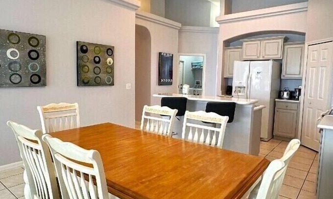 Four Corners House | Spacious Villa with Pool, spa & Game Room